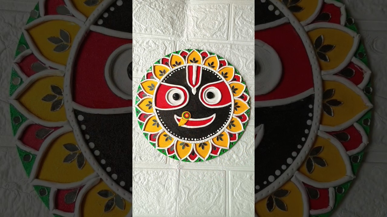 DIY Jaganath Ji Wall decor 🙏🙏 