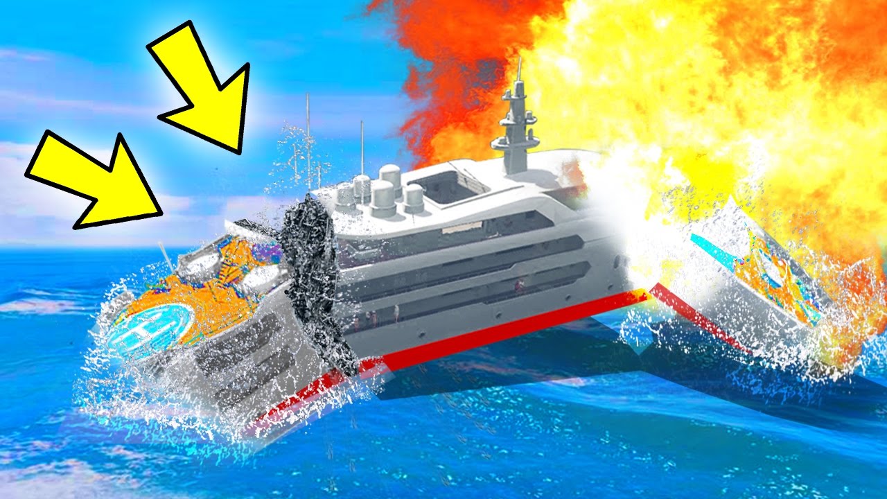 gta v can you blow up a yacht