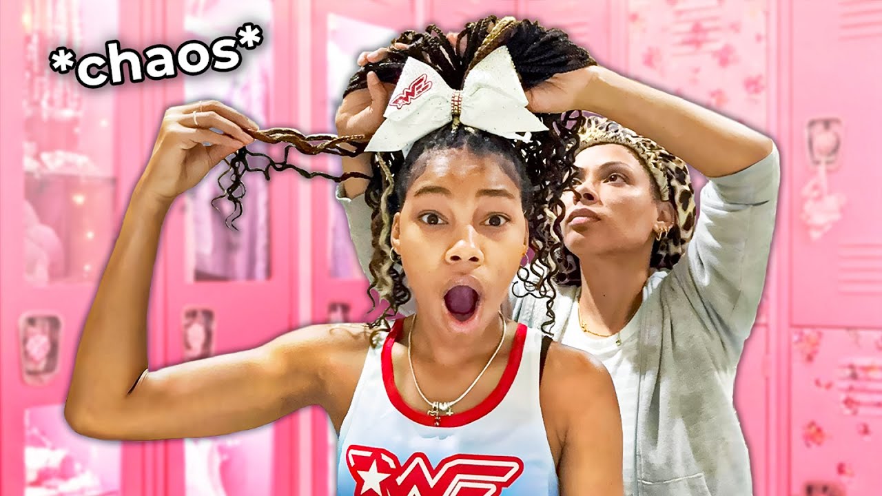 GRWM for my FIRST EVER CHEER COMPETITION!! 📣