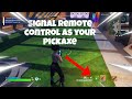 How To Get Signal Remote Control As Your Pickaxe