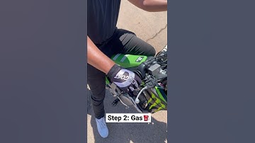 HOW TO WHEELIE A DIRT BIKE IN 3 EASY STEPS🔥 #shorts