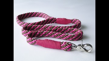 How to Make a Paracord/PPM Cord Dog Leash-Simple Common Whipping Knot Version