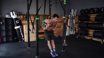 Height Performance Exercise Demo - Ring Dip Support - 90 Degree Elbow