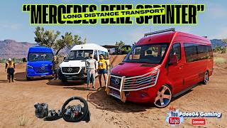 Mercedes-Benz Sprinter Long Distance Road Trip 🇿🇦 | BeamNG Drive Logitech G29 #Mzansi #BeamNG