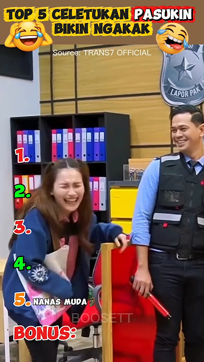 Celetukan Pasukin Lapor Pak Bikin Ngakak