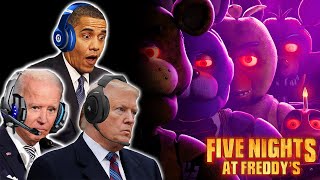 US Presidents React To Five Nights At Freddys (FNAF) | Official Teaser
