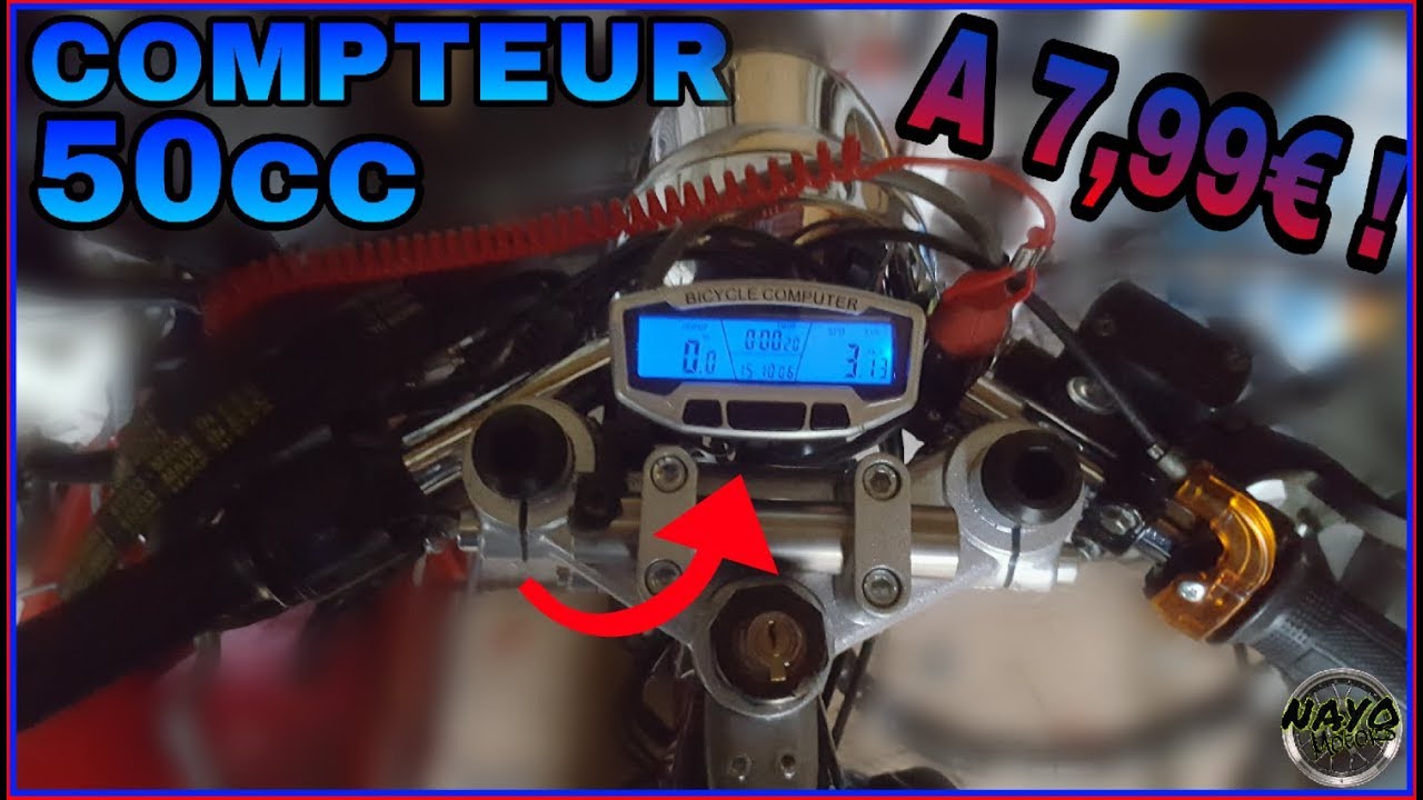 COMPTEUR 50CC A 8€ ? // Unboxing et Avis - YouTube