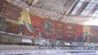 Communist Bulgaria  The Inside Of Buzludzha Monument