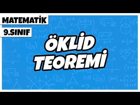 9. Sınıf Matematik - Öklid Teoremi | 2022