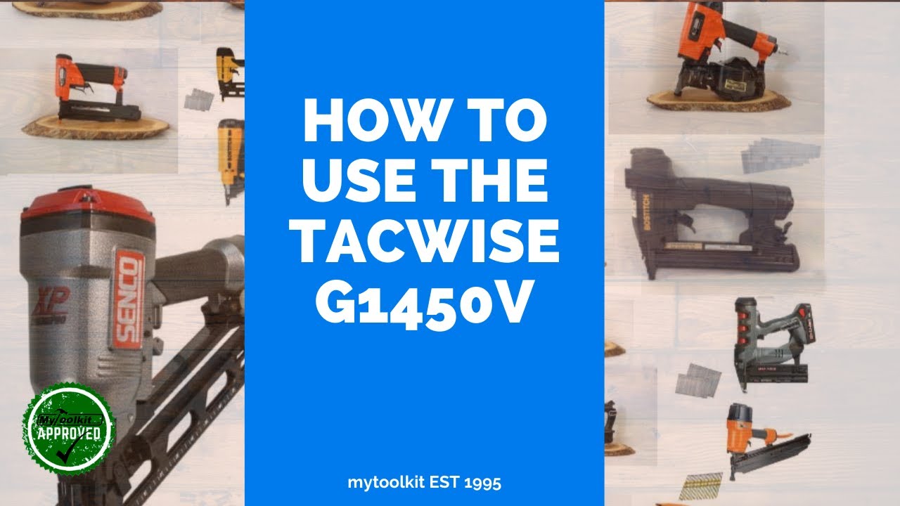 Tacwise G1450V 19-50mm Heavy Duty Air Stapler for sale online 