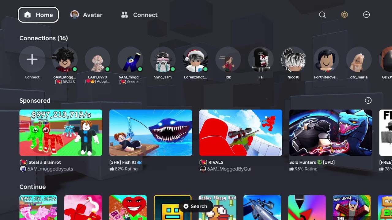 Playing rivals no auto