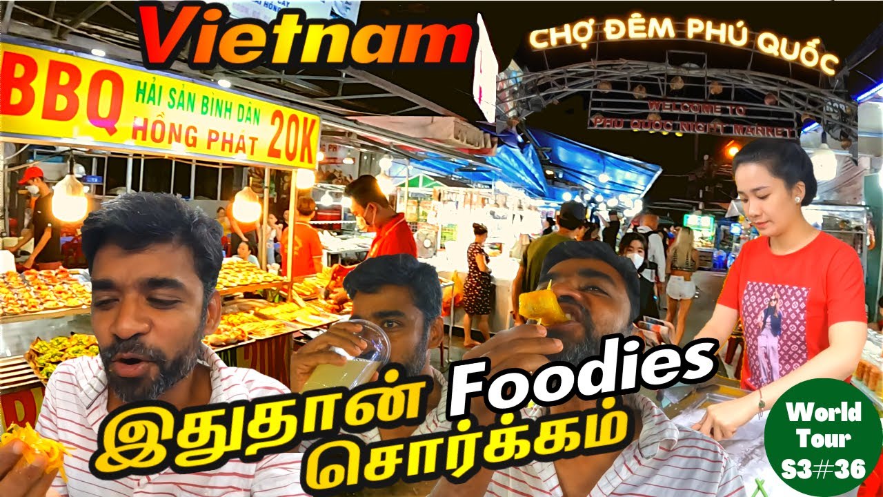 😋Ultimate Phu Quoc Night Food Market |Vietnam EP9| World Tour S3