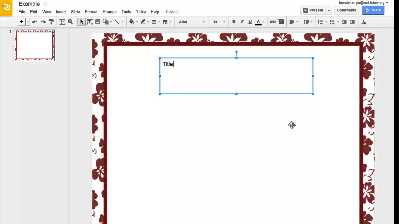 how do you add a text box in google docs