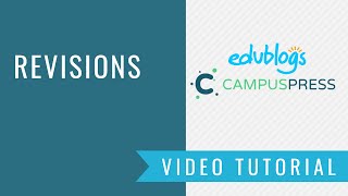Overview Of Post Revisions In WordPress