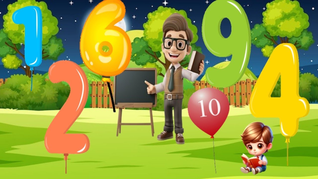 Count the numbers| Learn Numbers #numbers #numbersong - YouTube