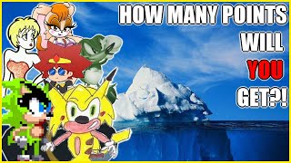 The ULTIMATE Sonic the Hedgehog Iceberg Quiz! How Much Do You Know?! - Layer 1 #sonic