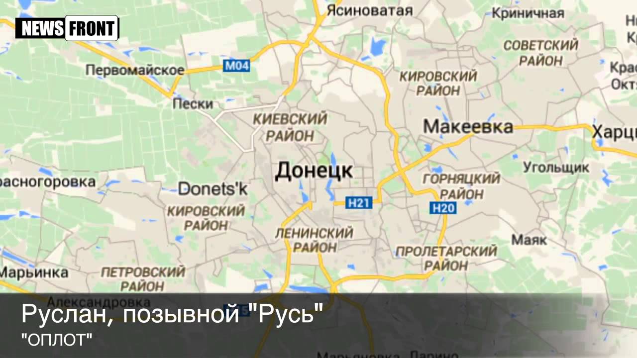 Карта украины макеевка где находится