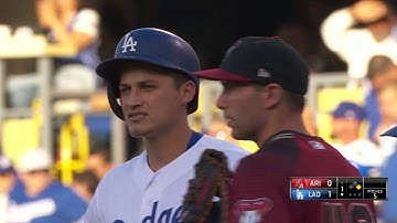 ARI@LAD: Seager scores Forsythe with single to center
