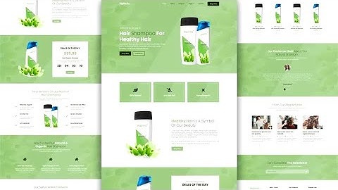 Herbal Ecommerce Website Free Source Code Download | ecommerce website using bootstrap | @rjksharma