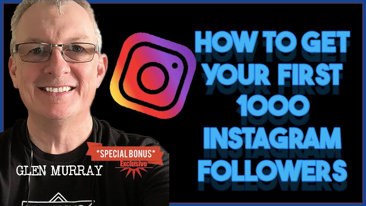 How to easily get your first 1000 Instagram followers - YouTube