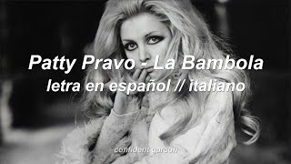Video thumbnail of "Patty Pravo - La Bambola (letra en español // lyrics)"