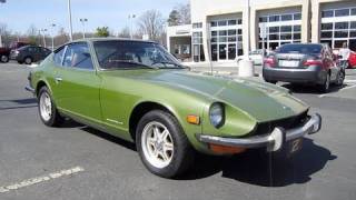 1973 Datsun 240Z 4spd Start Up, Exhaust, and In Depth Tour