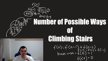 Dynamic Programming | Number of Possible Ways | Example 1 Climbing Stairs