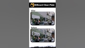 Billboard cleanup using Nuke #NukeVFX #CleanPlate #VFXReel #RotoPaint  #BeforeAfterVFX #Matchmove