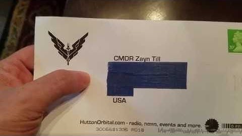 Something I received from The Hutton Orbital Truckers