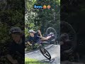 The difference between Boys and MEN... 💀🚲 #shorts #mtb #fail #phonk