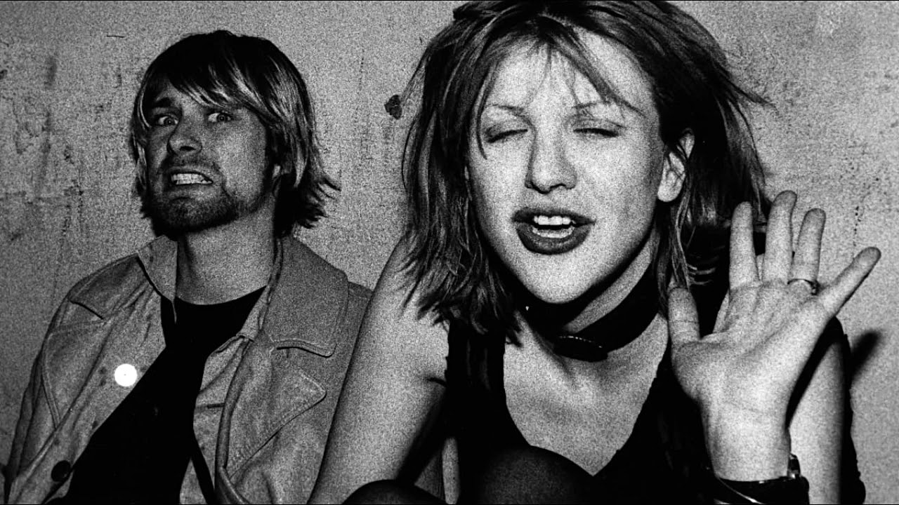 洋楽 Nirvana  Cobain & Courtney Love NIRVANA/Hole (tape) Cobain/Courtney (1993 audio) - YouTube