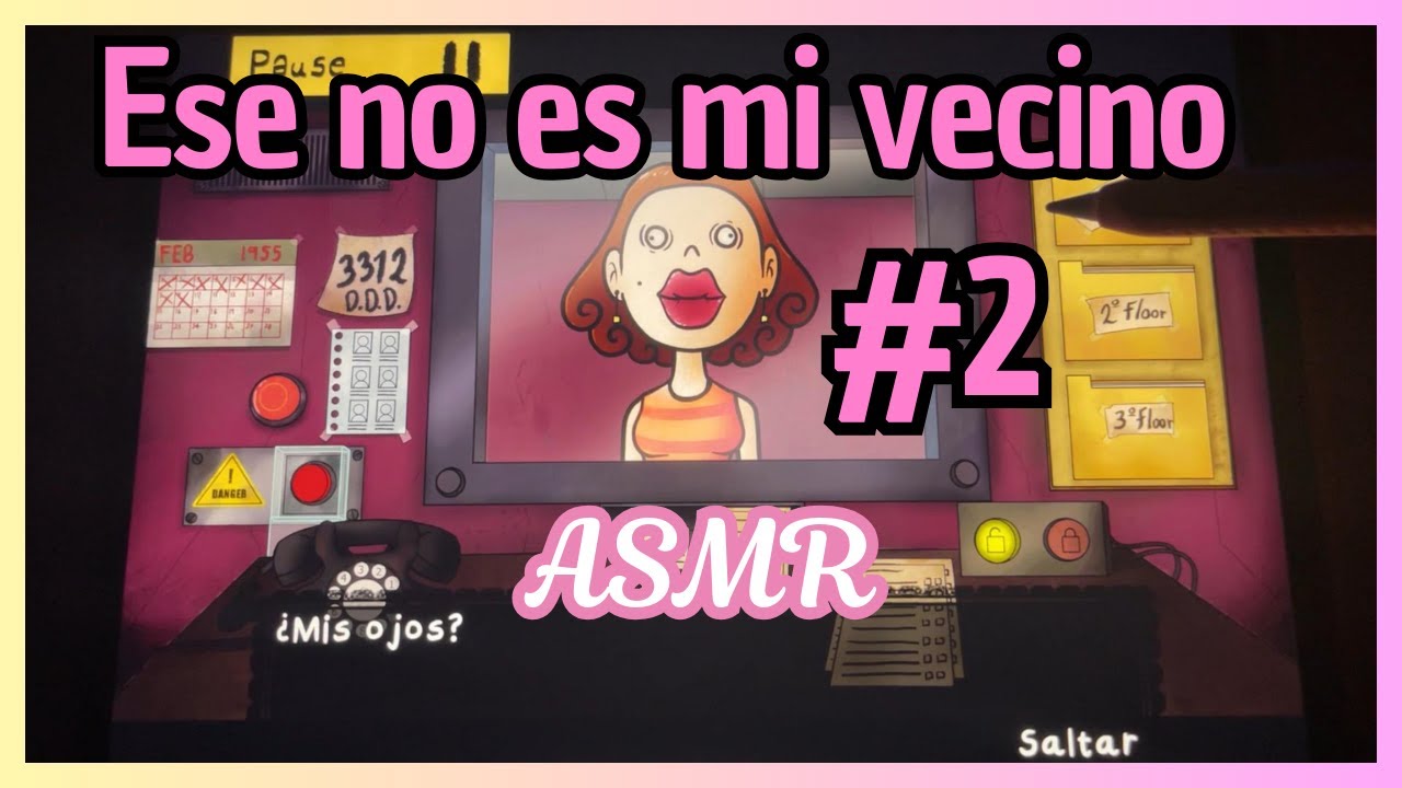 ASMR Español/Juega conmigo Ese no es mi vecino Parte 2, Asmr That's Not My Neighbor.