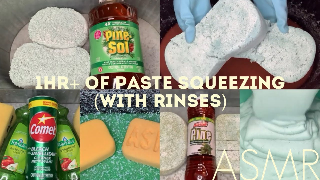1 Hr+ of Paste Squeezes (Plus Rinsing)