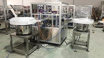 Top Disc caps assembly machine automatic cap assembler equipment