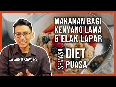 Video: Makan kering semasa berpuasa dan apa yang anda boleh makan