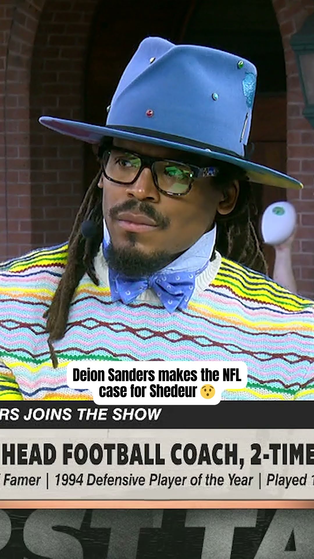 Deion makes the case for his son Shedeur in the NFL ?