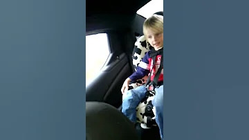 4 year old singing Friday Night by Eric Paslay