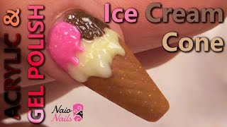 How to Create an Acrylic 3D Ice Cream Cone