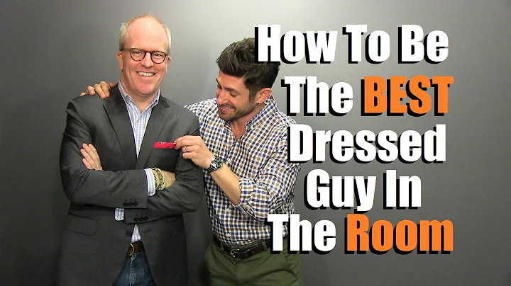 How To Be The BEST Dressed Guy In The Room | 4 Tip...