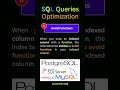 SQL Queries Optimization: Avoid Functions in Your INDEXED column