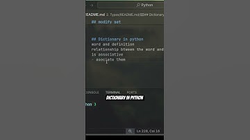 Dictionary in python #programming #coding #correctcoding #new #tutorial #python #dictionary