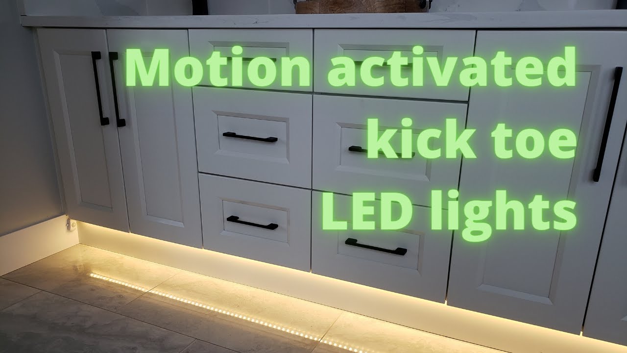 Led kick plate lights