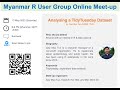 MRUG May 2023 meetup: Analysing a TidyTuesday Dataset [Week 2] | Zaw Myo Tun