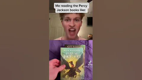 Me Reading the Percy Jackson Books Like…