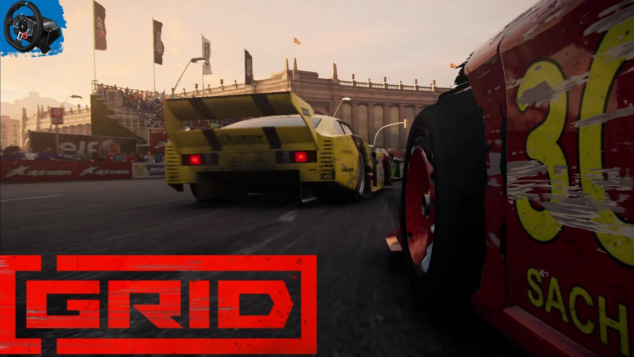 Прохождение игры GRID | Porsche 935/78 - TC-1 Europe | Logitech G29