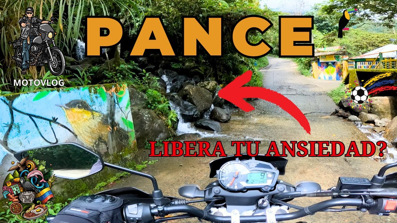 PANCE 🇨🇴 TERAPIA NATURAL llegamos al pueblo y mas alla Motovlog