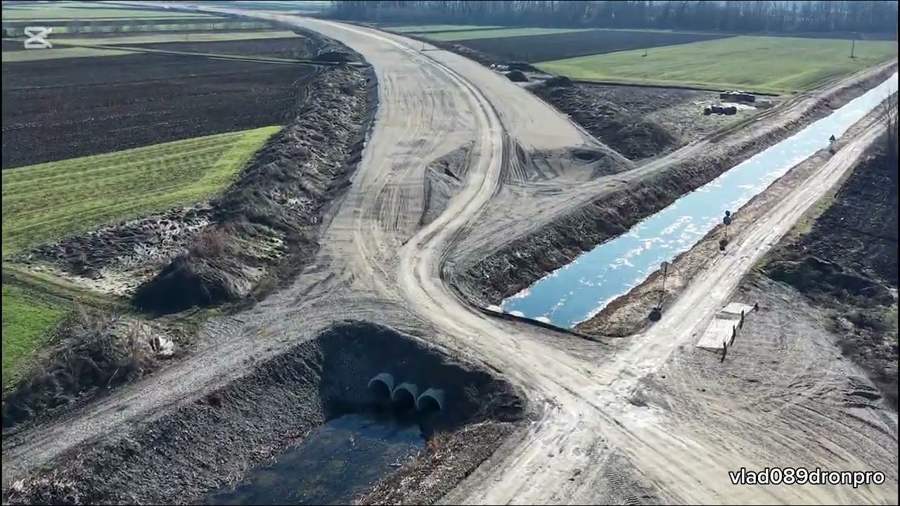 Autoput Rača-Bijeljina - dron snimak