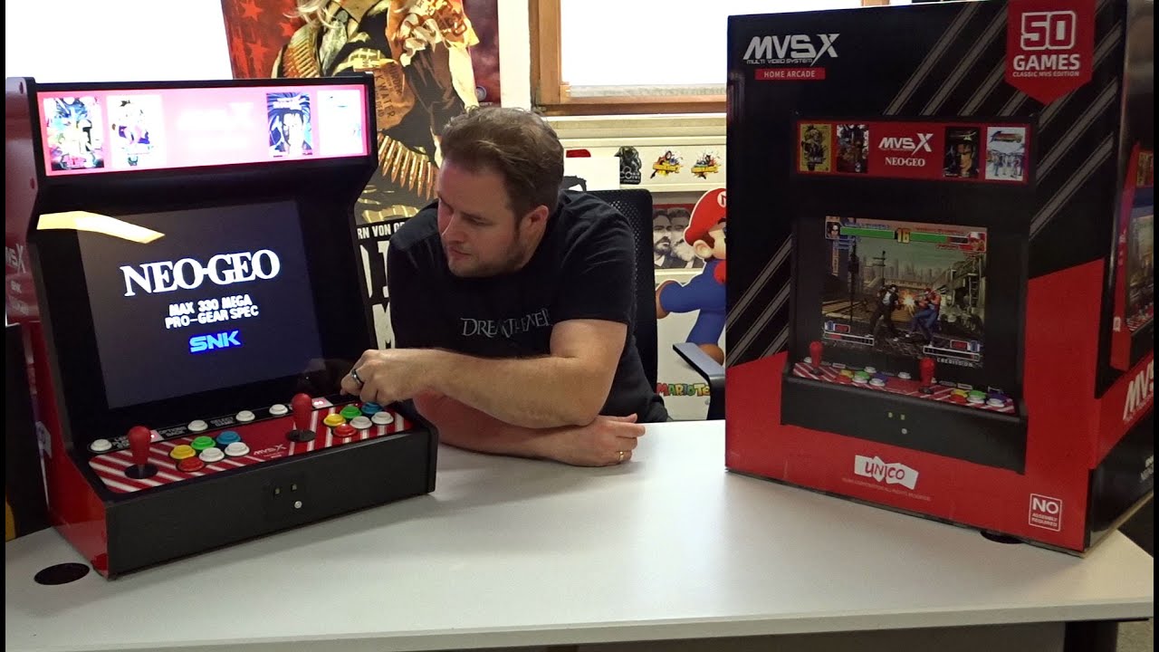 M! Games Unboxing - SNK Neo Geo MVSX Home Arcade