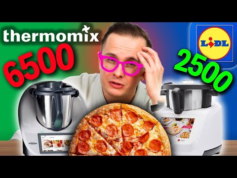 DOMOWA PIZZA Z THERMOMIXA vs. LIDLOMIXA - KTÓRY ROBOT JEST LEPSZY?!