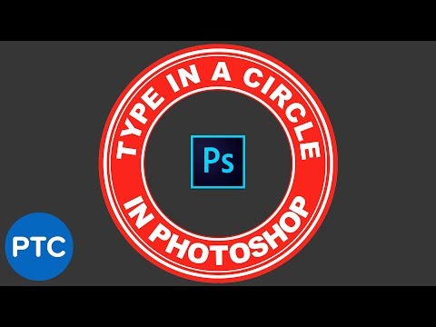 How To Type In A Circle In Photoshop Text In A Circular Path